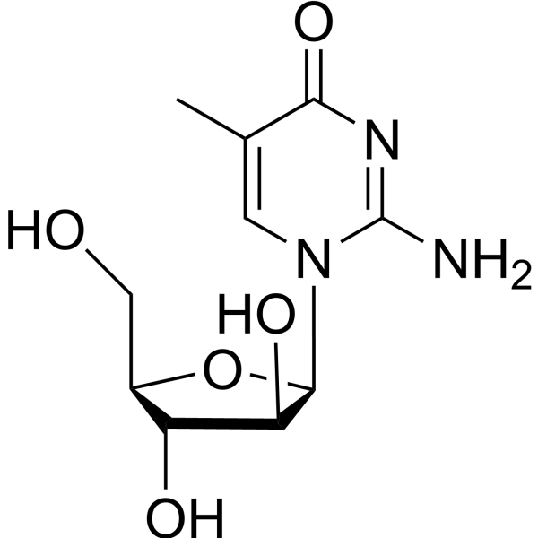 2-Amino-1-β-D-arabinofuranosyl-5-methyl-4(1H)-pyrimidinone 10212-31-4
